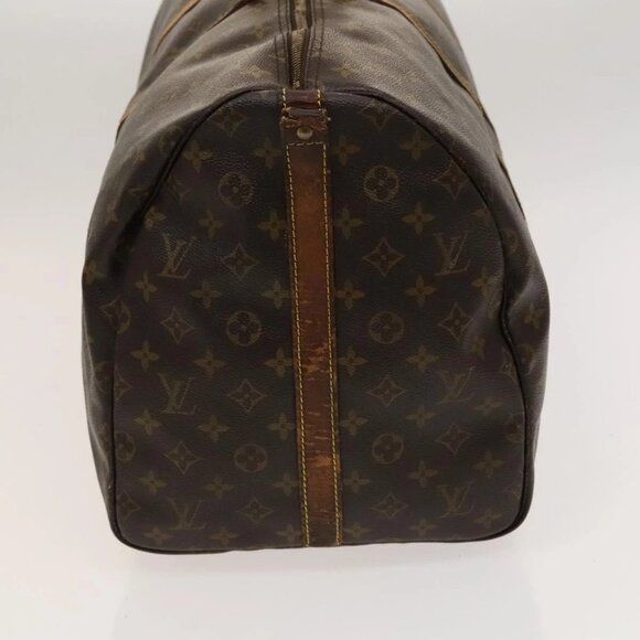 LOUIS VUITTON Monogram Keepall Bandouliere 55 Boston Bag M41414 LV Auth bs24587 - Picture 6 of 16